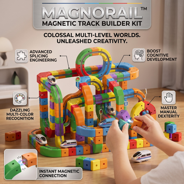 MagnoRail Magnetic Track Builder Kit