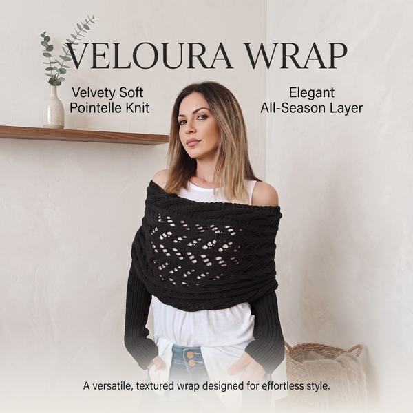 Veloura Cozy Handsfree Sleeve Wrap